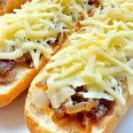 French Onion Garlic Bread