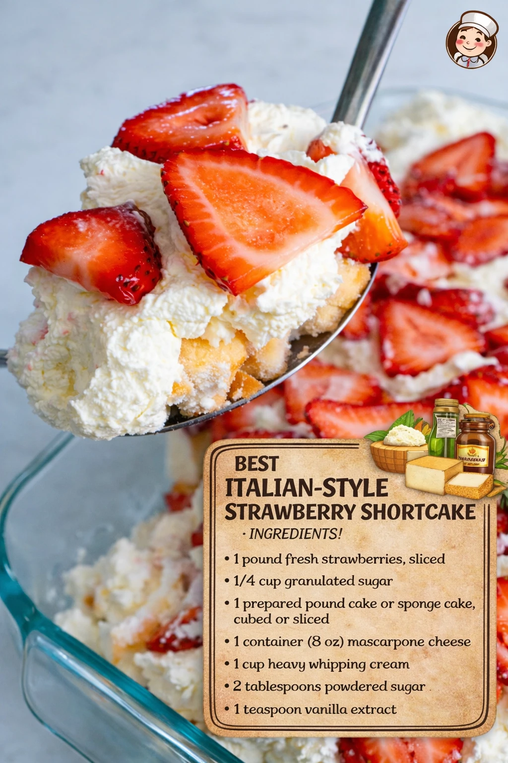 Italian-Style Strawberry Shortcake