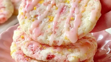 Lemon Raspberry Cookies