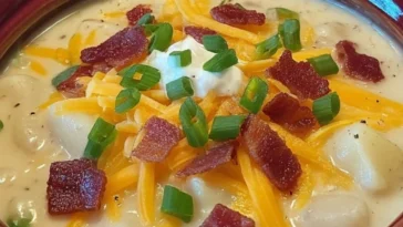 Loaded Potato soup