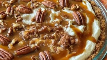 No Bake Pecan Pie Cheesecake