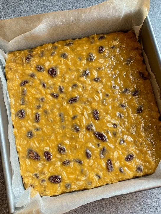 Oatmeal Raisin Cookie Bars