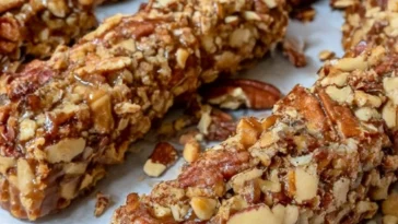 Old-Fashioned Pecan Logs