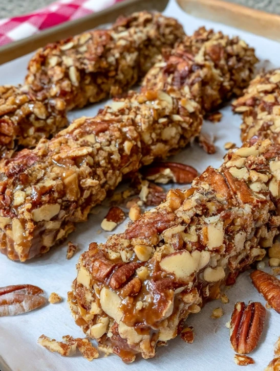 Old-Fashioned Pecan Logs