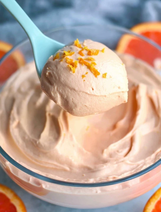 Orange Push Pop Pudding