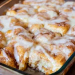 Overnight Cinnamon Roll Casserole