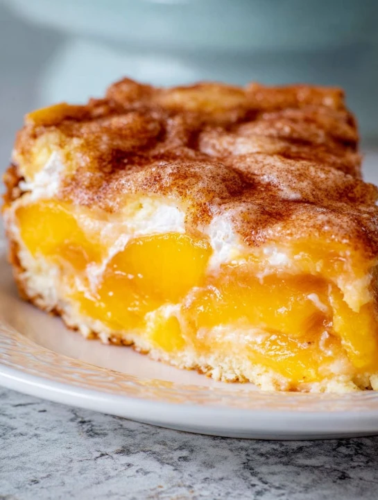Peaches and Cream Cake