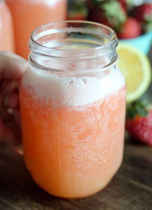 Strawberries & Cream Lemonade