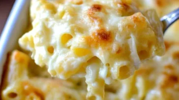 Three Cheese Ziti Bake