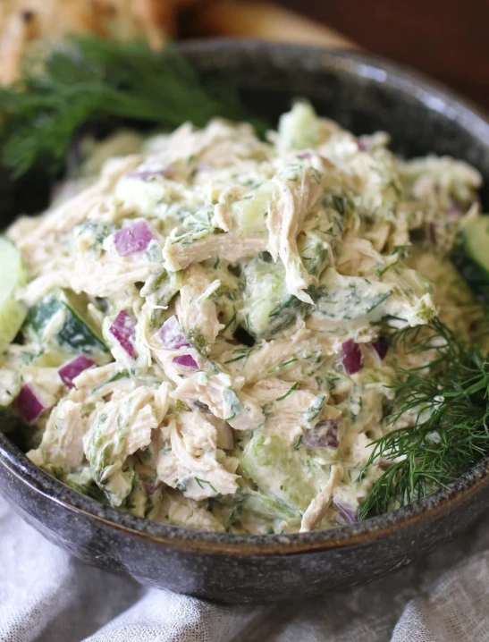 Tzatziki Chicken Salad