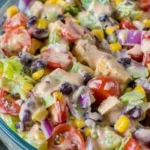Warm Holiday Table Cowboy Salad