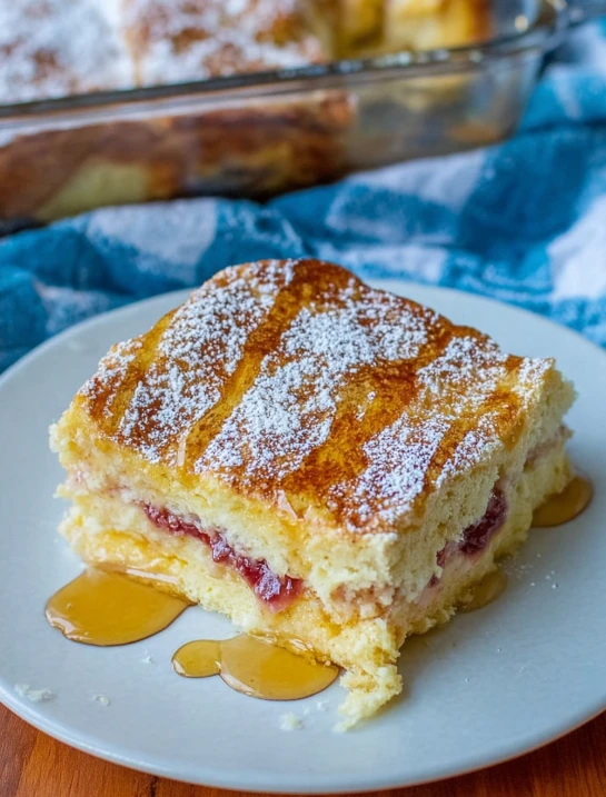 Baked Stuffed French Toast
