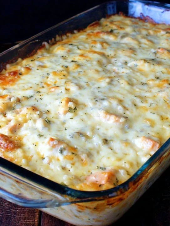 Creamy Chicken Rice Casserole
