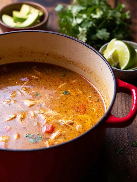 Creamy Chicken Tortilla Soup