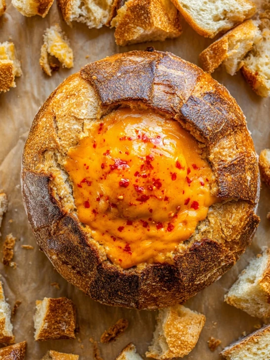 Game Day Cheese Volcano