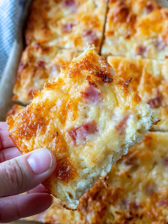 Greek Ham and Cheese Pie (Zambonopita)