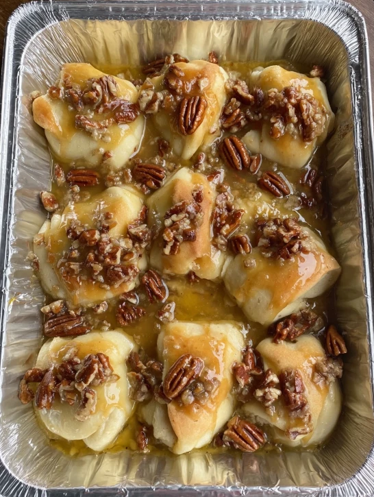 Pecan Cream Cheese Rolls