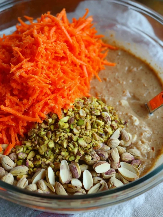 Pistachio Carrot Cake