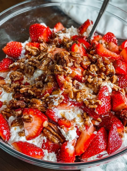 Strawberry Crackle Salad