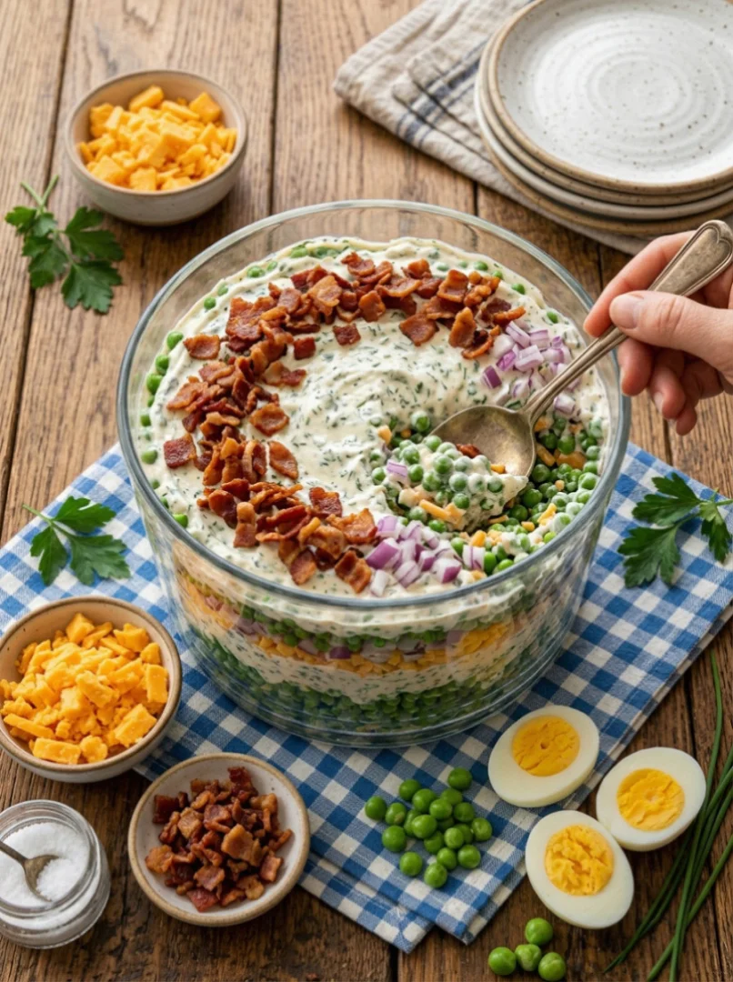 Bacon Pea Salad