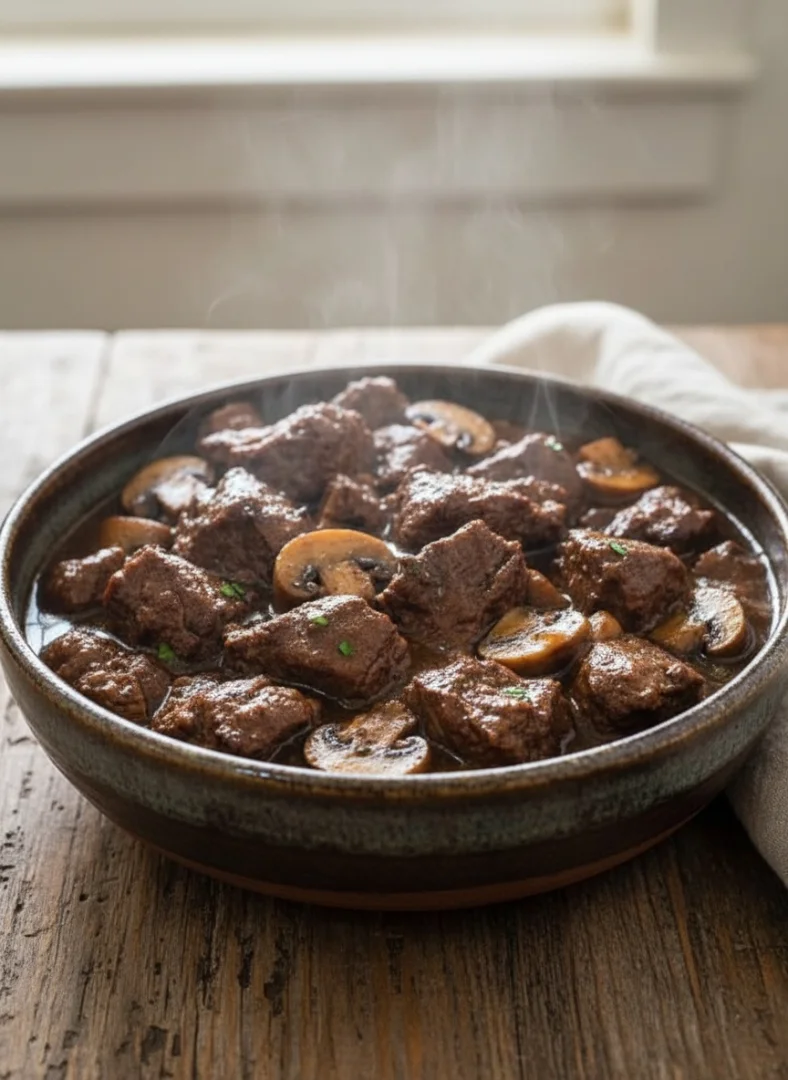 Beef Stroganoff