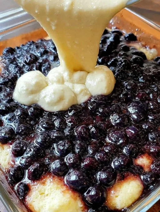 Blueberry Cream Dessert