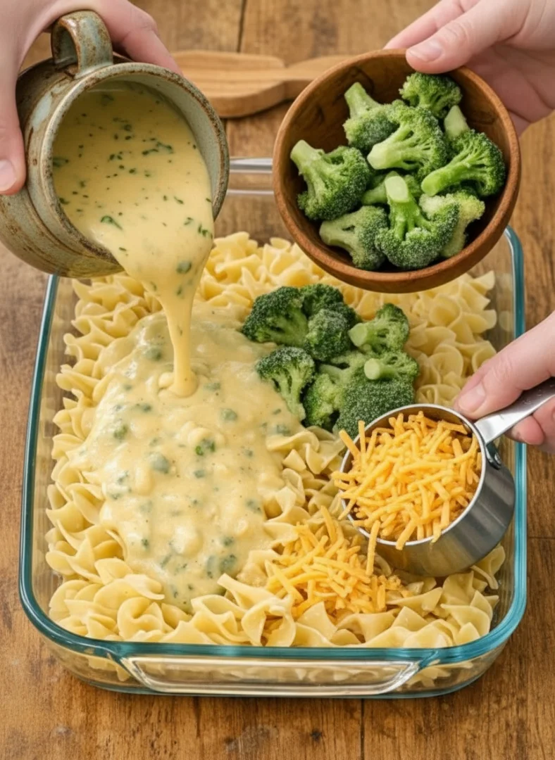 Cheddar Broccoli Noodle Casserole Cheddar Broccoli Noodle Casserole