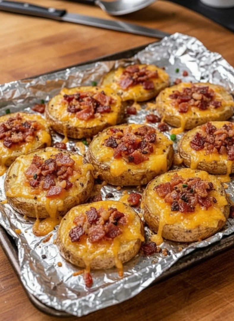 Cheesy Bacon Potato Skins