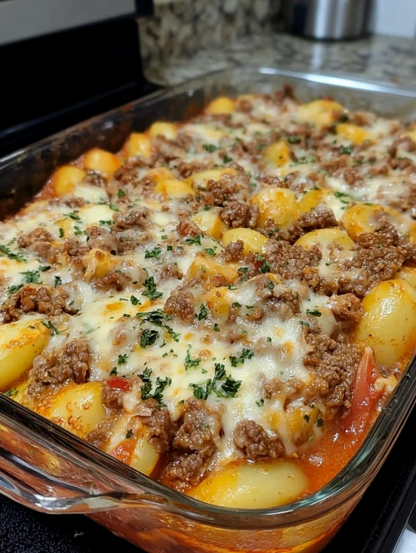 Beef and Potato Casserole