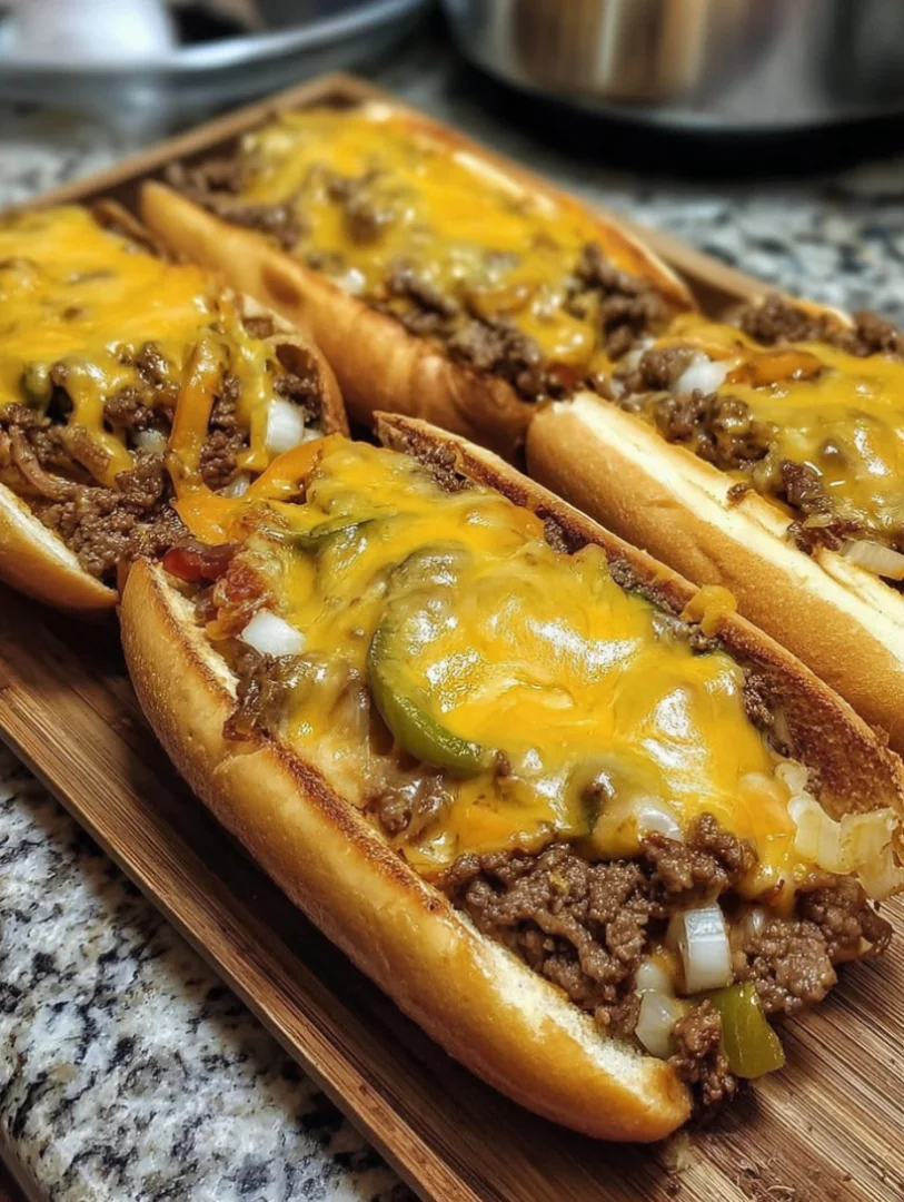 Cheesesteak Hoagies