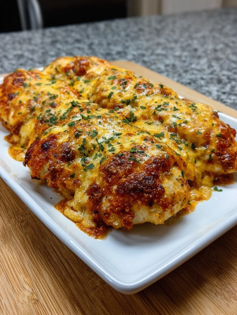 Cheesy Baked Chicken