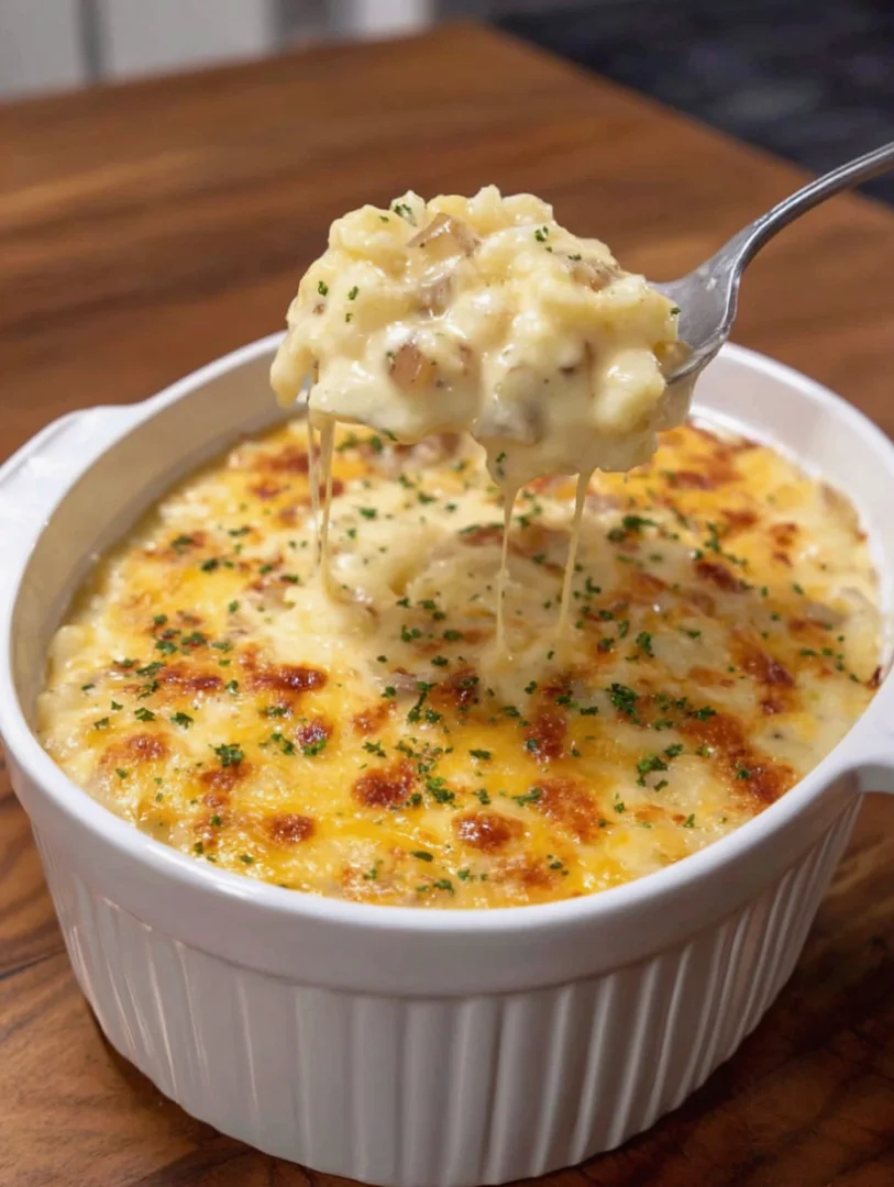 Cheesy Potato Casserole Cheesy Potato Casserole