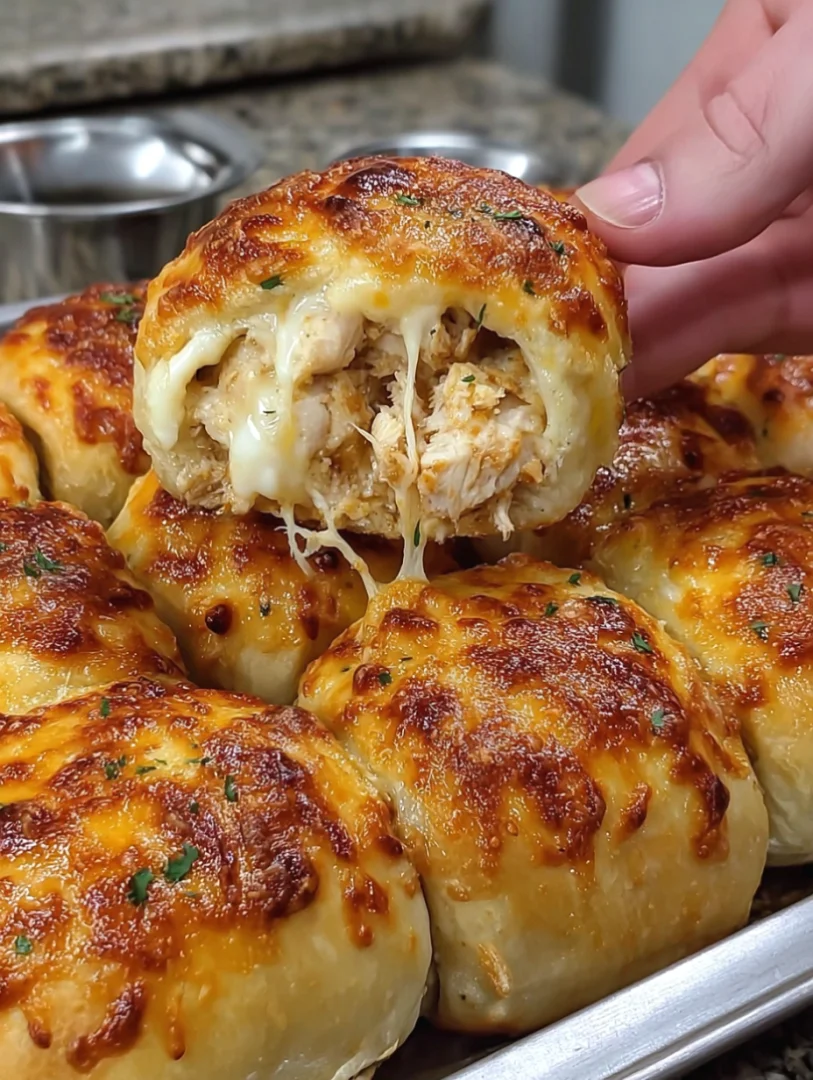 Chicken and Cheese Rolls