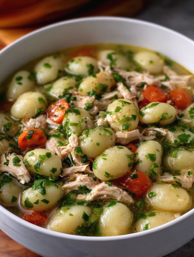 Chicken and Gnocchi Soup Chicken and Gnocchi Soup