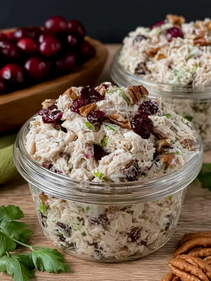 Cranberry Pecan Chicken Salad