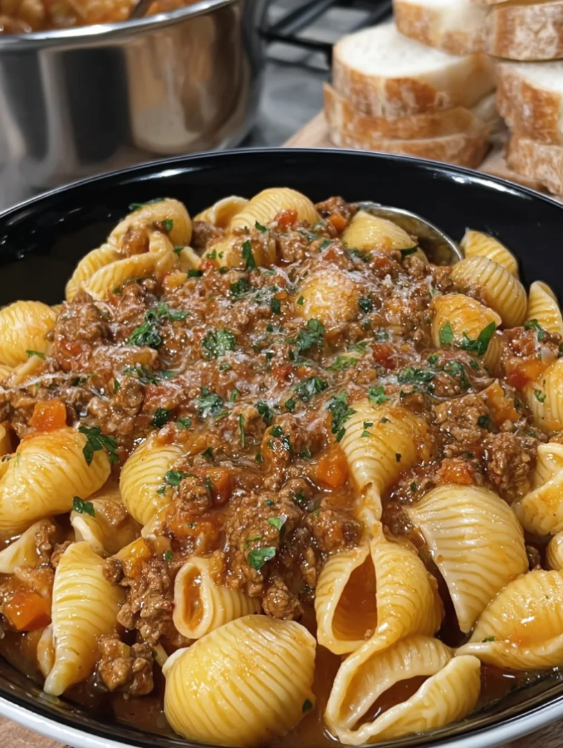 Pasta with Meat Sauce