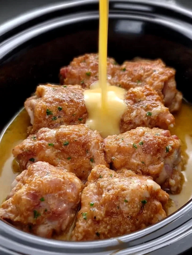 Slow Cooker Chicken Thighs
